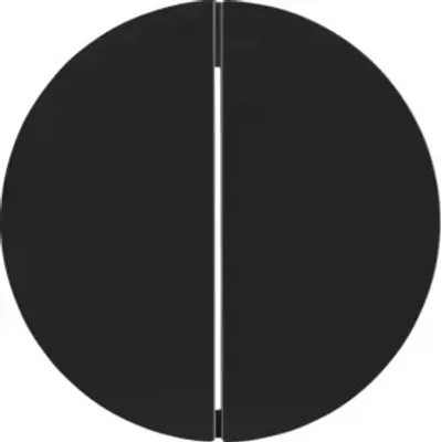 Immagine prodotto di Berker 85142131 Pulsante doppio nero, lucido Berker R.1/R.3