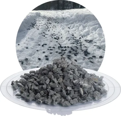 Produktbild von Schicker Mineral-Diabas Streusplitt grau 15 kg-5-8mm