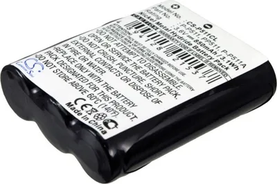 Produktbild von TECHTEK Akku Kompatibel mit [Radio Shack] 23965, 439002, 439003, 439005, 439007, 439013, 9602100, für [Sanyo] GES-PCF10, für [Panasonic] KXFPG371,