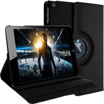 Produktbild von Avizar, Multi-Winkel Schutzhülle mit 360 Grad drehbarer Halterung für Apple iPad Air, Schwarz