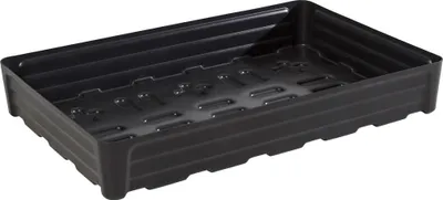 Produktbild von PE-Auffangwanne, BxTxH 1170x785x180 mm, Auffangvol. 120 l, schwarz
