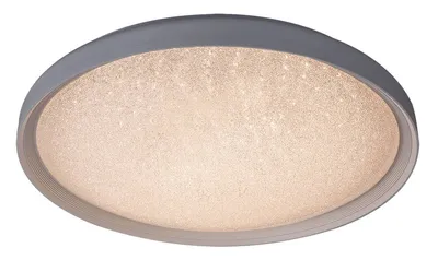 Productafbeelding van LED-plafondlamp Esme, gemaakt van metaal en kunststof, wit, diameter 51 cm, met schakelaar en instelbare kleurtemperatuur