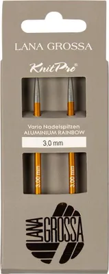 Produktbild von Lana Grossa - Nadelspitzen Vario Aluminium Rainbow 3,0mm