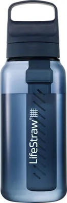 Produktbild von LifeStraw Wasserfilterflasche Go 2.0 Ägäisblau 1 Liter-Blau