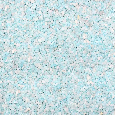 Produktbild von 1kg Dekogranulat Granulat Streudeko Farbgranulat Dekosteine Farbkies ca. 0,7L 2-3mm, Farbe:hellblau
