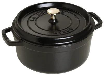 Produktbild von STAUB Cocotte, Gusseisen Bräter mit Deckel, Rund, 28 cm, 6,7 L, Alle Herdarten i