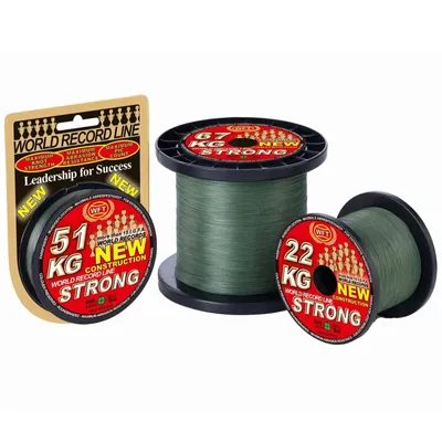 Produktbild von WFT Schnur KG Strong Green Länge 2000m ø 0,22mm