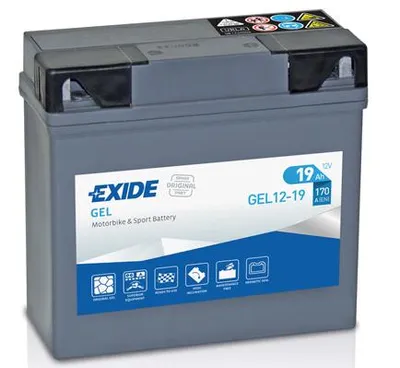 Produktbild von Autobatterie EXIDE 12V 19Ah 170A/EN Starterbatterie L 185mm B 80mm H 170mm NEU