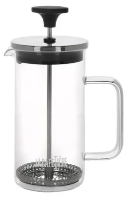 Imagen del producto de LA CAFETIERE LCGLCAFE3CP, máquina de café de tipo prensa francesa, transparente