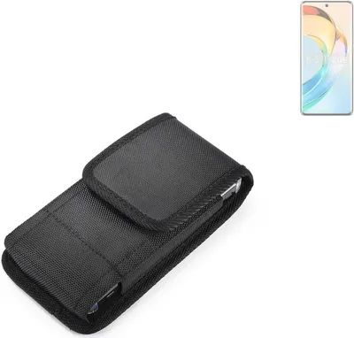 Produktbild von Holster Gürteltasche kompatibel mit Honor X9b Holster Gürtel Tasche wasserabweisend Handy Hülle Schutz Hülle Outdoor schwarz K-S-Trade