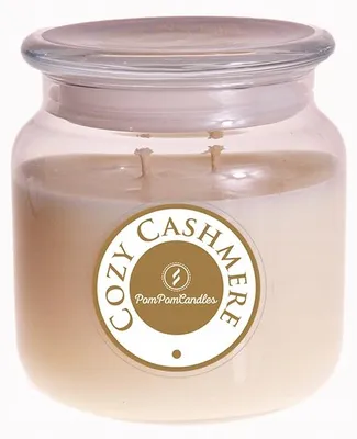 Produktbild von Pom Pom Candles Sojakerze Cozy Cashmere Große Duftkerze