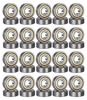 Produktbild von Kugellager 608ZZ, 40 Stück, 8 x 22 x 7 mm