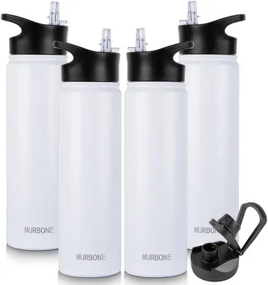 Produktbild von Edelstahl-Trinkflasche 750ml, BPA-frei, vakuumisoliert, für Sport