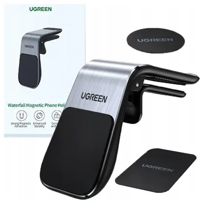 Produktbild von Ugreen Magnetischer Autohalter Für Lüftungsschlitze Silber (Lp290)