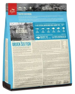 Zdjęcie produktu dla Sucha karma dla psa ORIJEN 6 Ryb 2kg