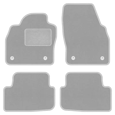 Immagine prodotto di Tappetini in moquette per Audi A1 II (GB) dal 2018 (hatchback) – set 4 pezzi, grigi, su misura – Wielganizator OSLO