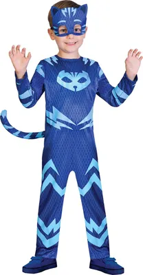 Produktbild von Kinderkostüm PJ Masks Catboy, Blau, 104