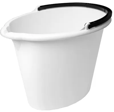 Obrázok produktu pre Plast Team Oválne Vedro Biele 15L Bez Žmýkačky 2250...
