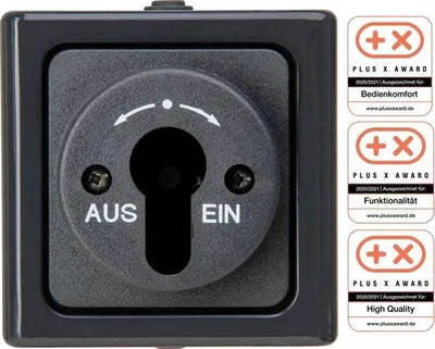 Zdjęcie produktu dla Przełączniki elektryczne IP44, czarne
