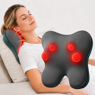 Productafbeelding van Nekmassageapparaat - Shiatsu - Warmtefunctie - Ergonomisch