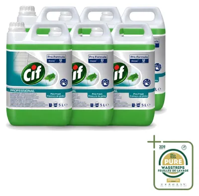 Produktbild von 6 x Cif Allesreiniger Dennenfris 5 l - Vorratspackung - 6 Stücke
