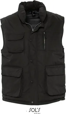 Produktbild von SOLs 59000 | Viper Bodywarmer - Farbe: Black - Größe: S