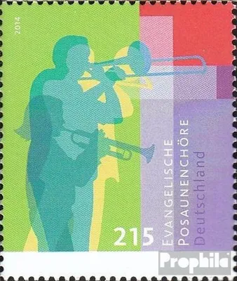 Produktbild von Briefmarken BRD (BR.Deutschland) 2014 Mi 3065 (kompl.Ausg.) postfrisch Evangelische Posaunenchöre