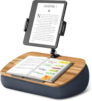 Produktbild von Tabletkissenhalter 4,7-13 Zoll, mit verstellbarem Arm, für Bett, grau