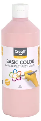 Image de Peinture scolaire Creall Rose - 500 ml