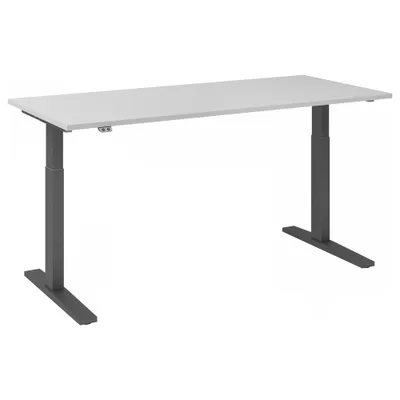 Image de Bureau réglable en hauteur XMKA | 2 moteurs | 120-180 cm | électrique | Gris, Couleur du piètement:Graphite, Dimension du plateau:180 x 80 cm