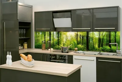 Produktbild von Küchenrückwand Folie Selbstklebend FRESKEN 260 x 60 cm - Klebefolie - Dekofolie