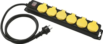 Immagine prodotto di EUROLITE Steckdosenleiste 6-fach IP44 sw 10m (30240158)