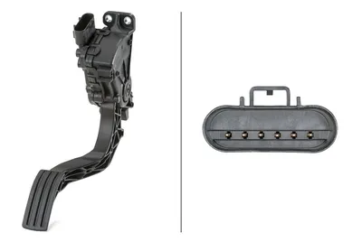 Produktbild von Sensor Fahrpedalstellung Schaltgetriebe 6-polig HELLA für u.a. FORD FIESTA