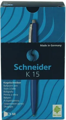 Zdjęcie produktu dla Schneider Kugelschreiber K15 Blau Schreibfarbe Blau 50 Stk.