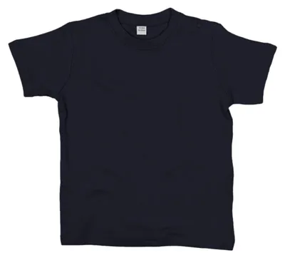 Image de T-shirt bébé Babybugz, manches courtes FK162 (2-3) (noir naturel)