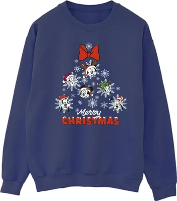 Produktbild von Disney - "Mickey Mouse and Friends" Sweatshirt für Herren BI40275 (XXL) (Marineblau)