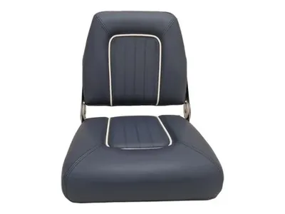 Image de HOLLEX Siège de bateau Hollex Navy Star bleu marine/bord blanc