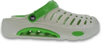 Obrázek produktu pro Bílo-zelené crocsy UNISEX