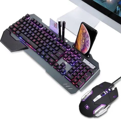 Obrázek produktu pro Mechanická herní sada, černá, 3200 DPI