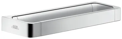 Image de AXOR Universal, barre de maintien Softsquare, 300 mm, finition chrome noir brossé