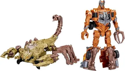 Produktbild von Hasbro - Transformers - Aufstieg der Bestien - Combiner 2er-Pack Scourge und Predacon F4619