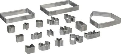 Produktbild von Weihnachtsausstechformen, 18er-Set