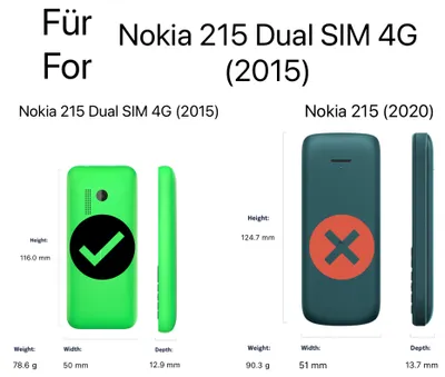 Image de caseroxx Etui Business-Line pour Nokia 215, étui (Etui Business-Line)