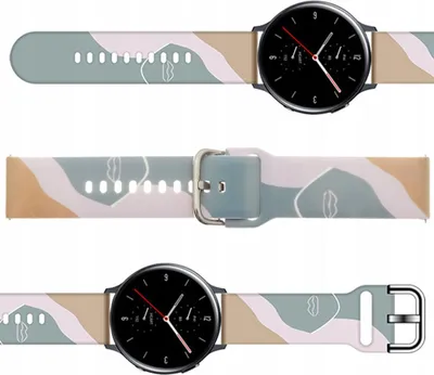 Image de Bracelet Moro pour Samsung Galaxy Watch 42Mm Bracelet de montre en silicone 17