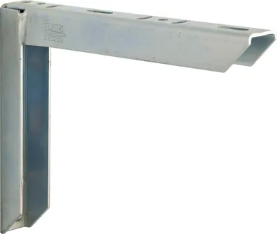 Immagine prodotto di Staffa per scaffale (reggimensola) 200 mm Supporto a parete Portata 80 kg Acciaio zincato