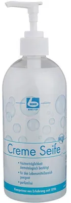 Produktbild von "Dr. Becher" Creme Seife 500 ml Pumpflasche