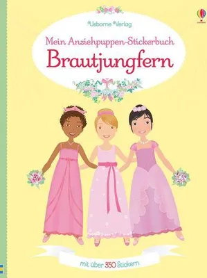 Image de Mein Anziehpuppen-Stickerbuch: Brautjungfern