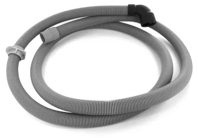Abwasserschlauch 2,25 m, 30/22 mm Ø, Winkel/Gerade