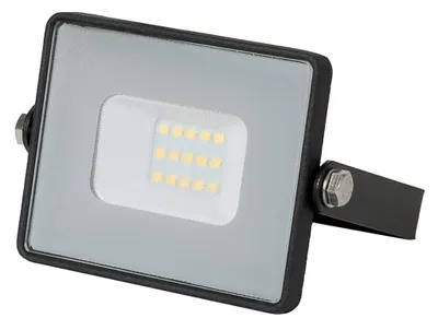 Obrázok produktu pre LED Solution Čierny LED reflektor 10W Premium Farba svetla: Teplá biela 424