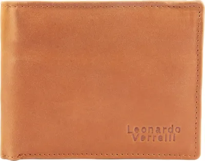 Produktbild von Leonardo Verrelli Echt Leder Geldbörse, RFID